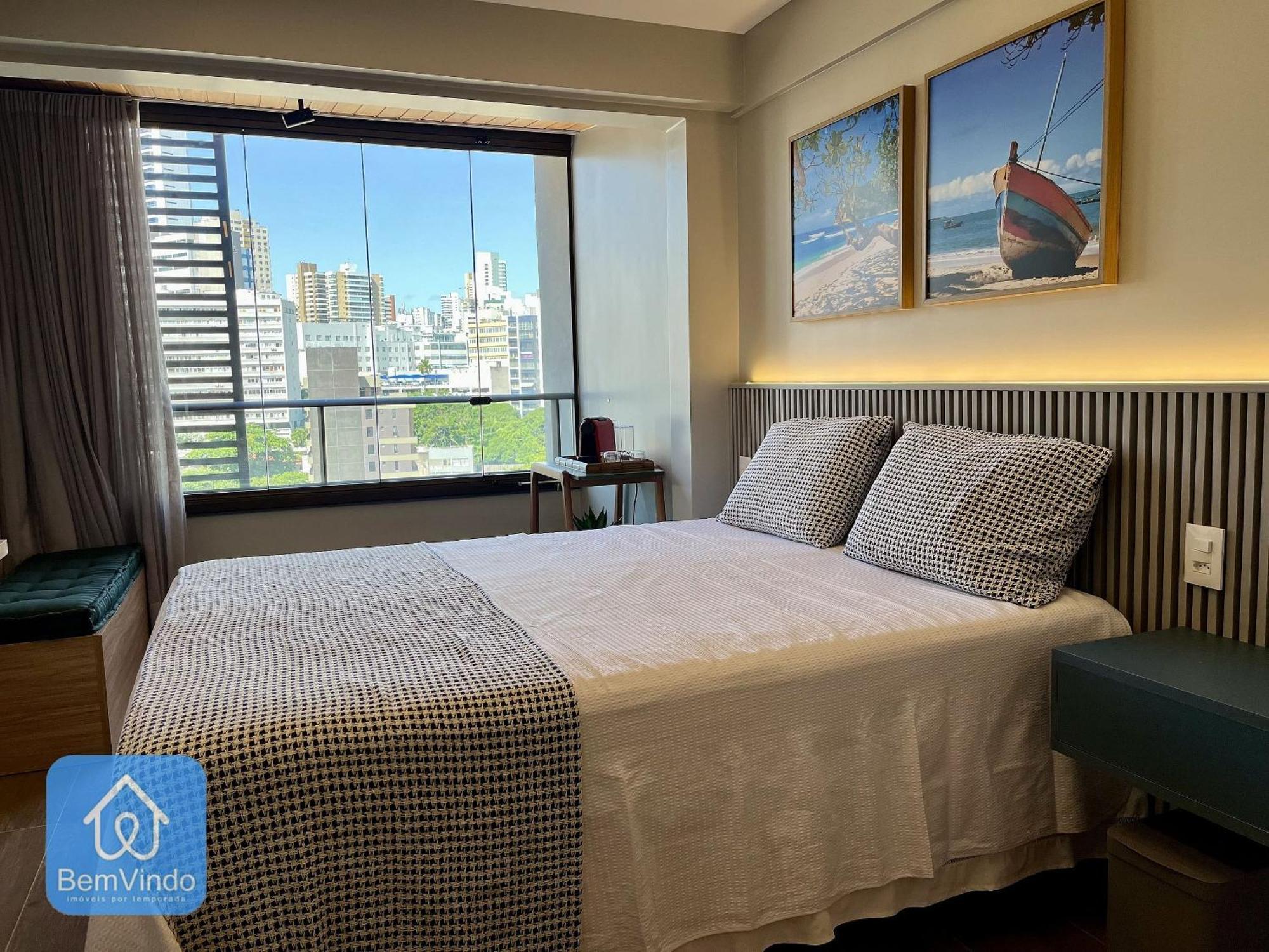 Apartamento Estudio Lindo E Moderno No Unico Barra Salvador