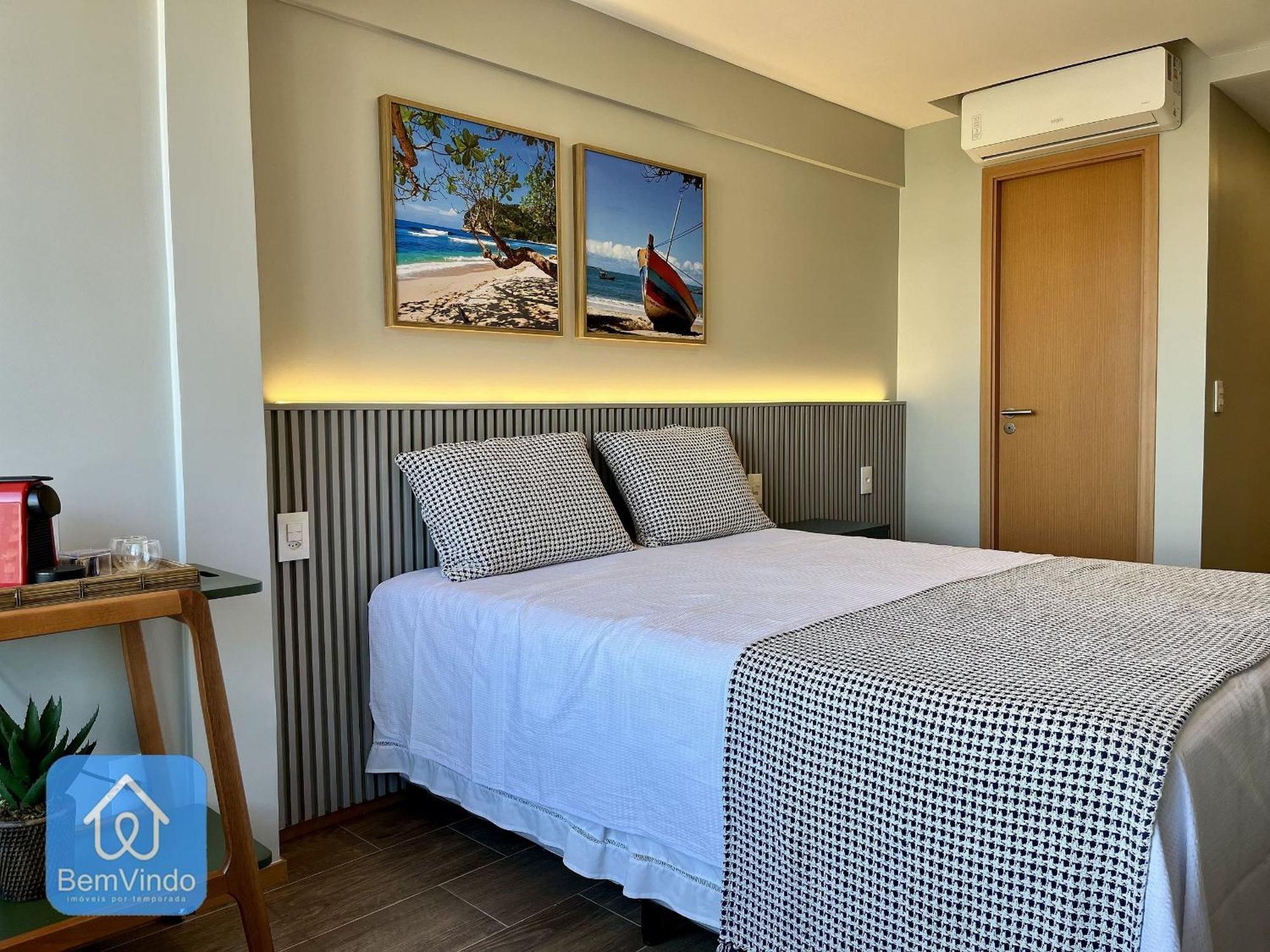 Apartamento Estudio Lindo E Moderno No Unico Barra *